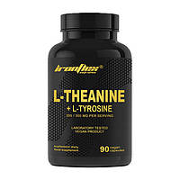 IronFlex L-Theanine + L-Tyrosine 200/300 mg (90 veg caps)