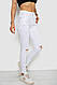 Джинси жіночі, колір білий, 182R3064, фото 3