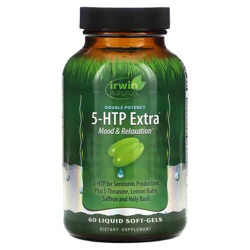 Irwin Naturals 5-HTP Extra 60 рідких капсул