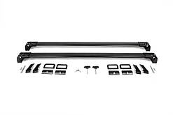 Перемичка в штатні місця (2 шт, під ключ) Сірий для Mercedes C-сlass W205 2014-2021рр