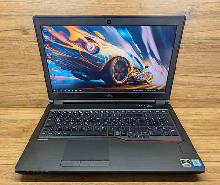 Б/в Ноутбук Fujitsu Celsius H780 15.6" 1920x1080| Core i7-8750H| 32 GB RAM| 512 GB SSD| Quadro P600 4GB, фото 1