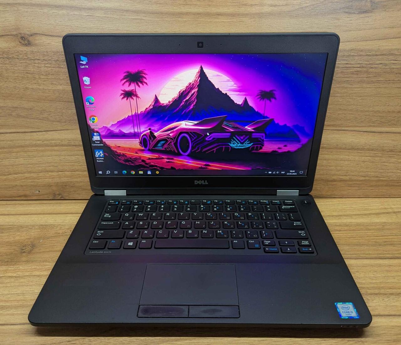 Б/в Ноутбук Dell Latitude E5470 14" 1920x1080| Core i5-6200U| 8 GB RAM| 240 GB SSD| HD 520