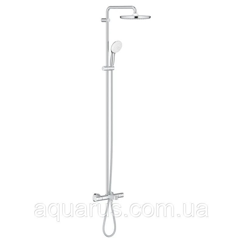 Душова система настінного монтажу Grohe Tempesta System 250 з термостатом для ванни (26672001)