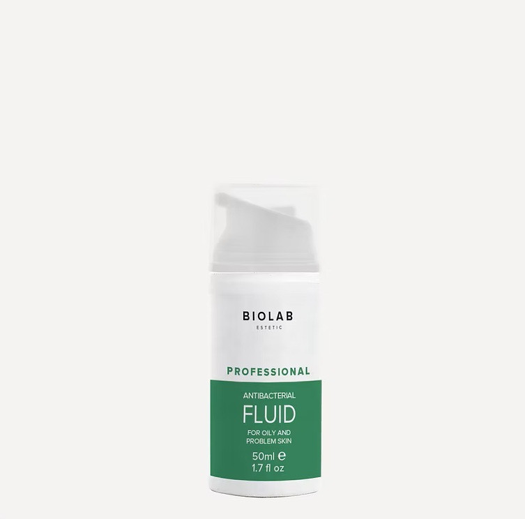 Антибактеріальний флюїд для проблемної шкіри Antibacterial fluid for problem skin BIOLAB Estetic, 50 мл