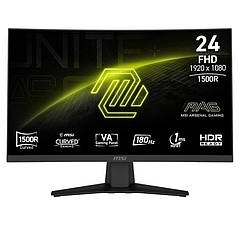 Монітор MSI 23.6" MAG 244C VA Black Curved 180Hz