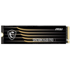 Накопичувач SSD 1TB MSI Spatium M480 Pro M.2 2280 PCIe 4.0 x4 NVMe 3D NAND TLC (S78-440L1G0-P83)