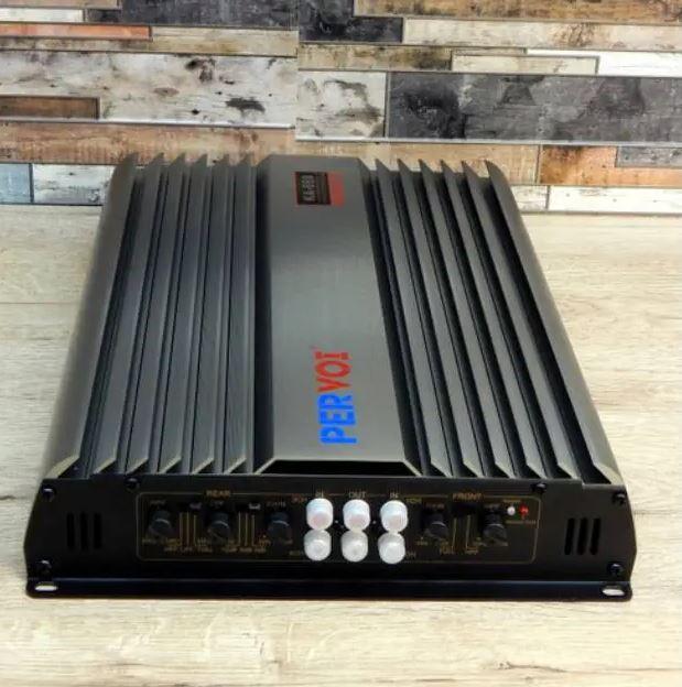 Автопідсилювач звуку 4-х канальний PERVOI CTC-668 6800W Чотирисмуговий підсилювач потужності