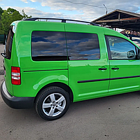 Рейлінги Volkswagen Caddy 2004+/2015+ [К-С/Б] black STF (Турція)