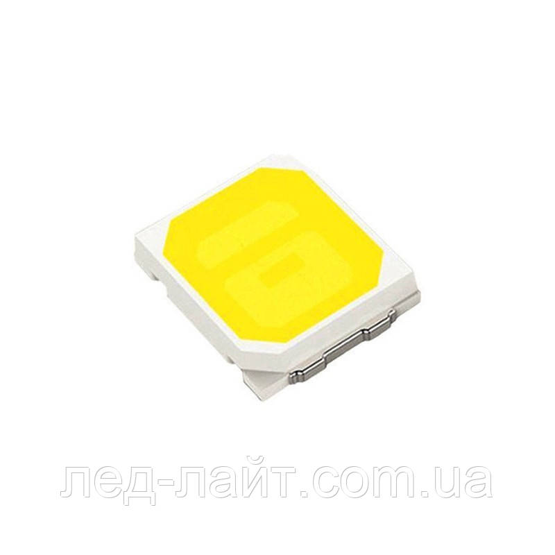Світлодіод SMD 2835 3V 0.5W 65Lm, білий