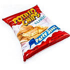 Надувний плотик 178x140 см для плавання та відпочинку на воді Пачка Чіпсів Intex 58776 Стильний надувний плотик, фото 2