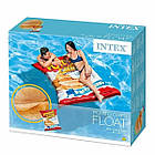 Надувний плотик 178x140 см для плавання та відпочинку на воді Пачка Чіпсів Intex 58776 Стильний надувний плотик, фото 8