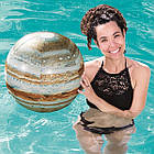 Пляжний надувний м'яч 61 см з LED підсвічуванням Юпітер Bestway 31043  Надувний м'яч для басейну, фото 8