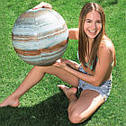 Пляжний надувний м'яч 61 см з LED підсвічуванням Юпітер Bestway 31043  Надувний м'яч для басейну, фото 9