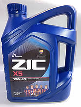 Олива моторна ZIC X5 10W-40 4L
