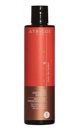 Шампунь для кучерявого волосся Atricos Bounce Curls Hair System Frizz Controller Shampoo 250ml