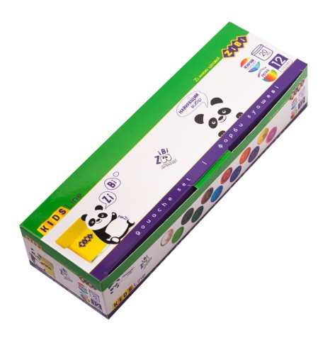 Гуаш 12кол.х20 мл., фото 1