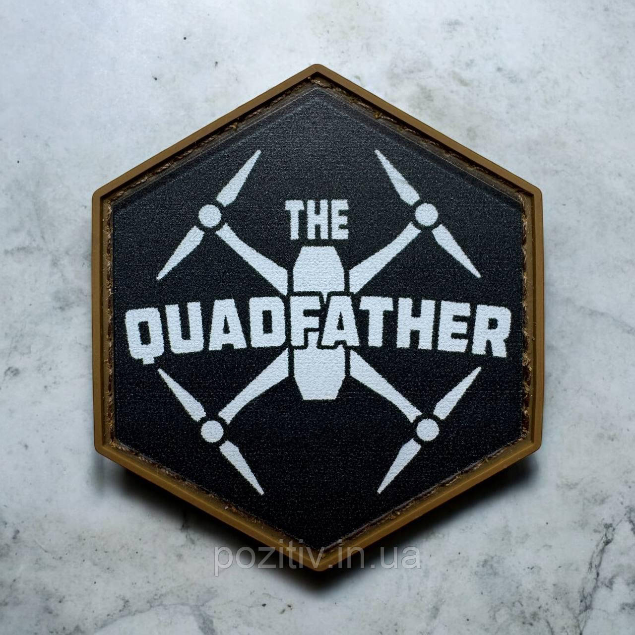 Шеврон дрон на липучке пвх, фото 1