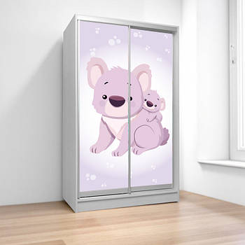 Шафа купе Соня, шафа купе 2/3/4 двері, шафа для одягу фотодрук