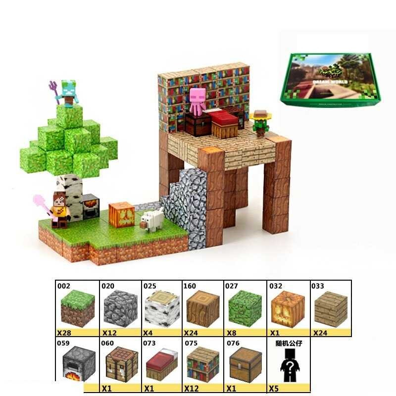 Конструктор магнітний МС 134дет , фігурки героїв, в кор. 28*18*5см /24/, фото 1