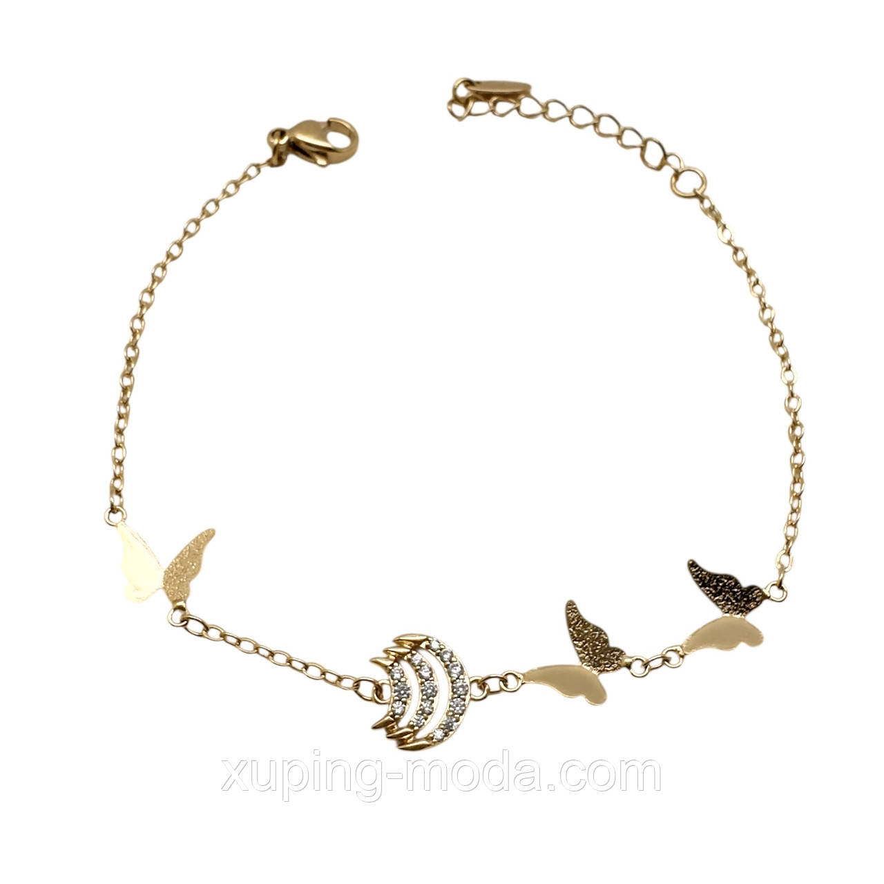 17+3 см. Браслет xuping. 18 k, фото 1