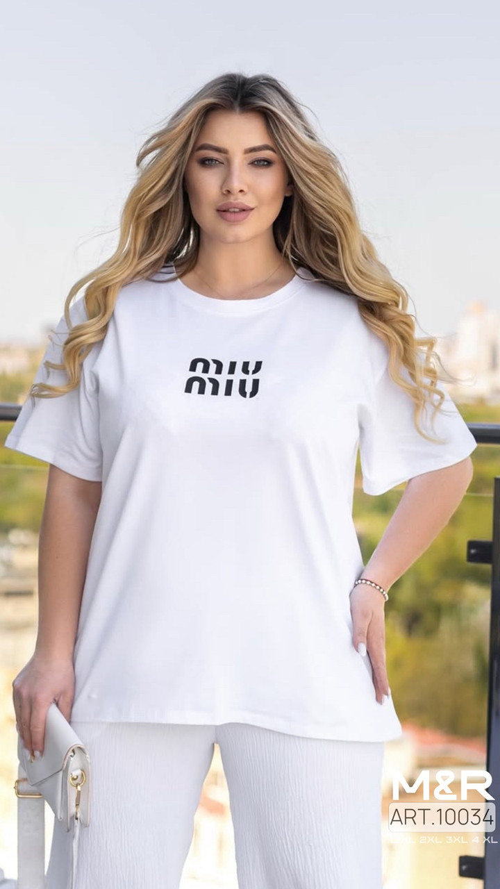 Жіночі  футболки MIU MIU