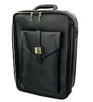 Сумка майстра зі знімними осередками, валіза кейс для інструментів (щільний шкірозамінник, еко шкіра) ранець