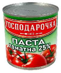 Паста томатна 25% Господарочка 420 г жерстяна банка