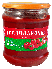 Паста томатна 25% Господарочка 450 г скляна банка