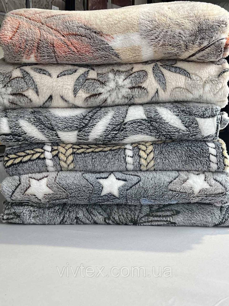 Плед мікрофібра травичка євророзмір 200х220, фото 1