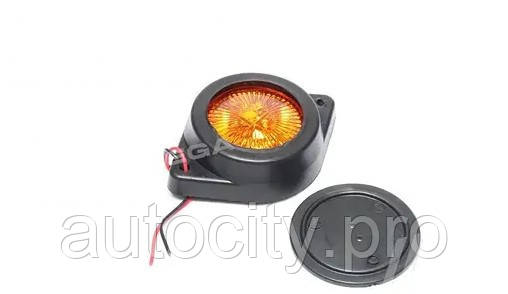 Ліхтар габаритний 24V LED TP02-57-071 помаранчевий (таблетка) (TEMPEST)