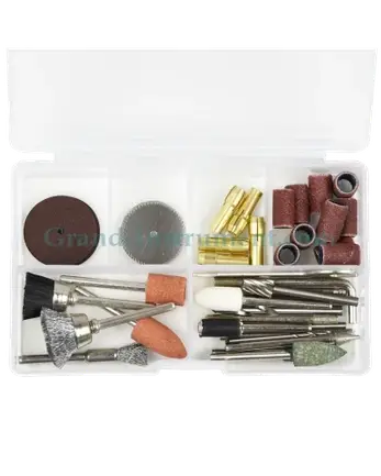 Дриль-гравер Grand ДГ-570М (у кейсі, гнучкий вал, насадки), фото 3