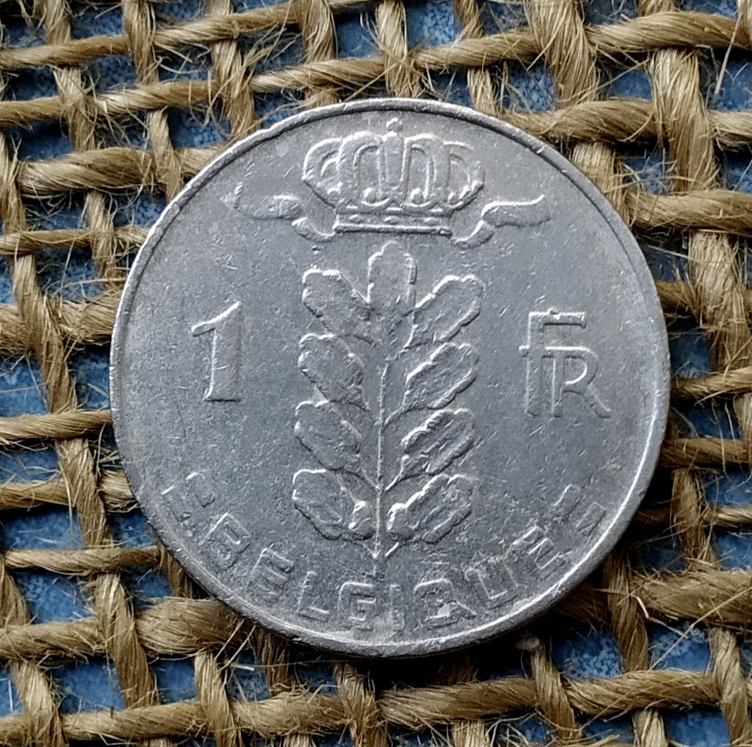 1 франк 1969 року. Бельгiя