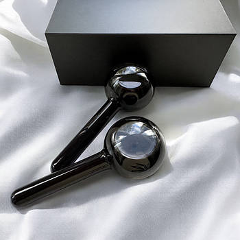 Кріосфери Ice Globe Black для масажу обличчя та тіла