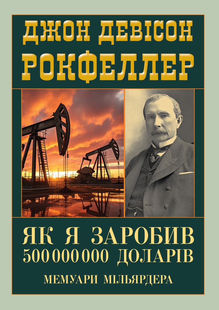 Книга "Як я заробив 500 000 000 доларів. Мемуари мільярдера" Джон Девісон Рокфеллер, фото 1