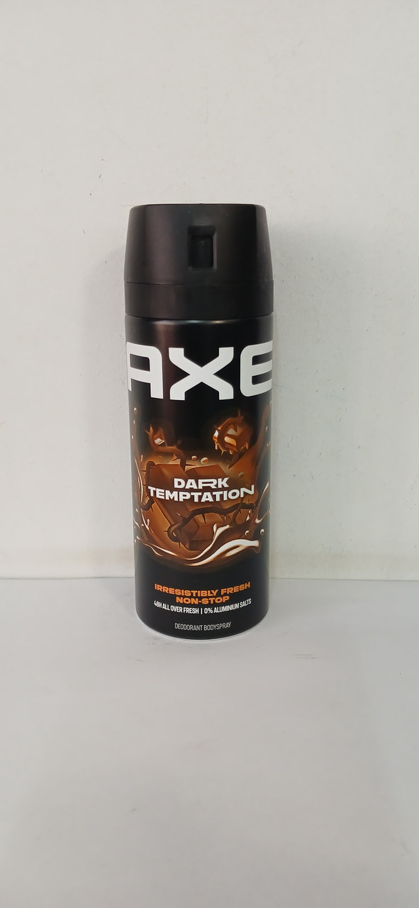 Дезодорант чоловічий аерозольний Axe Шоколад Dark Temptation 150 мл (Акс Дарк Темпейшен)