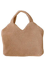 Сумка в'язана Boho бежева ART KNIT