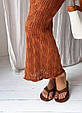 Пляжна сукня Мереживо бурштинова ART KNIT, фото 5