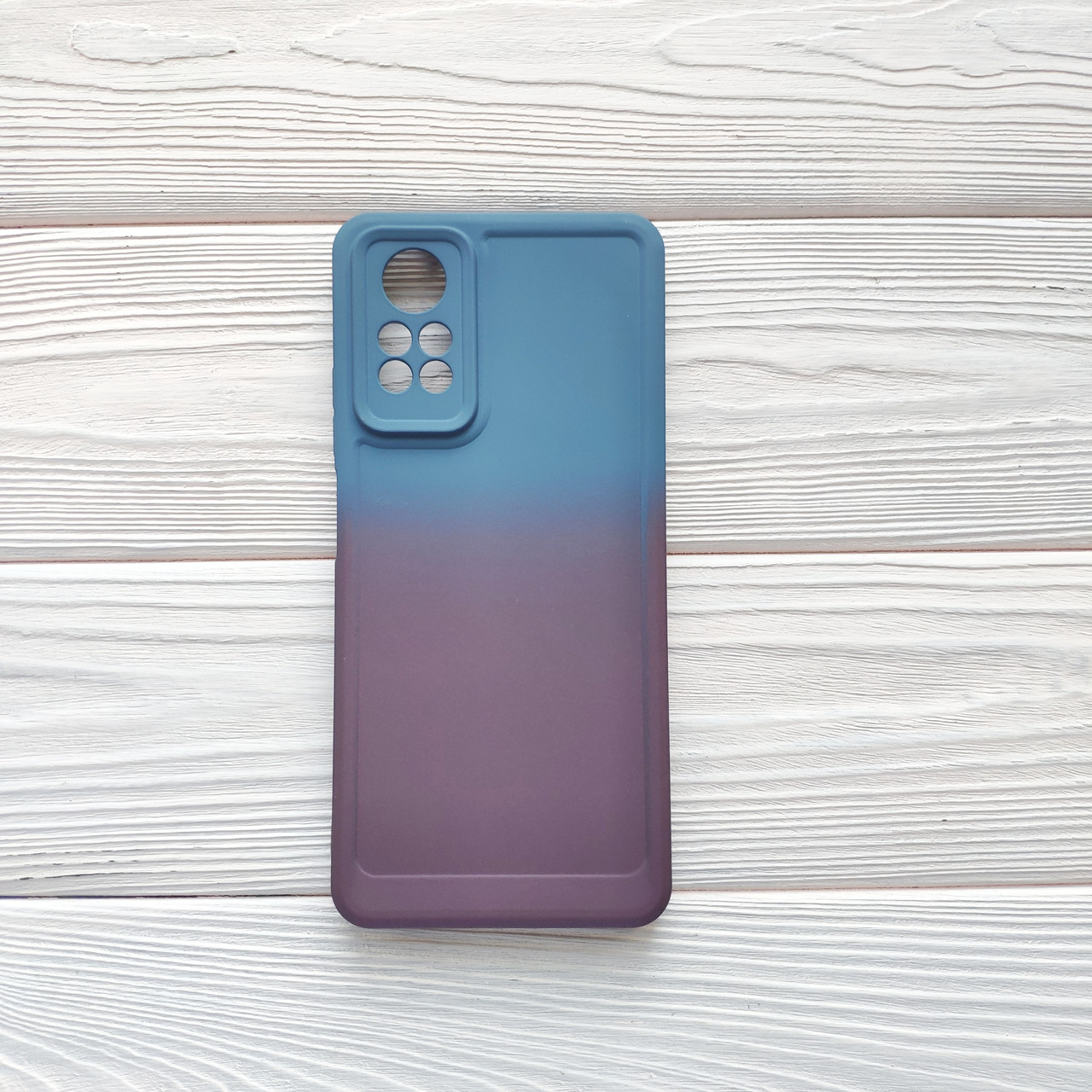 Чохол TPU Gradient для Xiaomi Redmi Note 12 Pro 4G Dark blue- purple