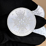 Срібна монета €5 "Мальтійський Хрест" 1oz 2025 - сила традицій та шляхетності у чистому сріблі, фото 6