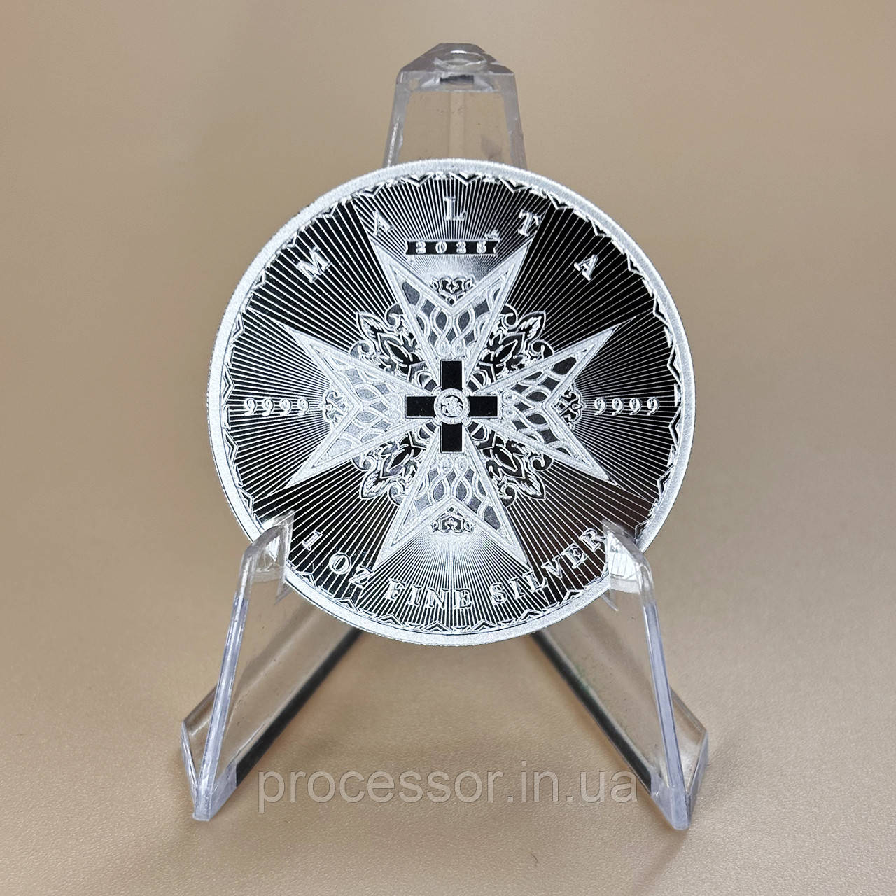 Срібна монета €5 "Мальтійський Хрест" 1oz 2025 - сила традицій та шляхетності у чистому сріблі