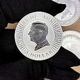 Срібна монета $1 Australian Kangaroo 1oz 2025 — ікона австралійського срібла, фото 9