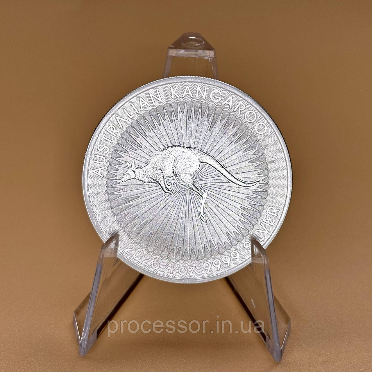 Срібна монета $1 Australian Kangaroo 1oz 2025 — ікона австралійського срібла