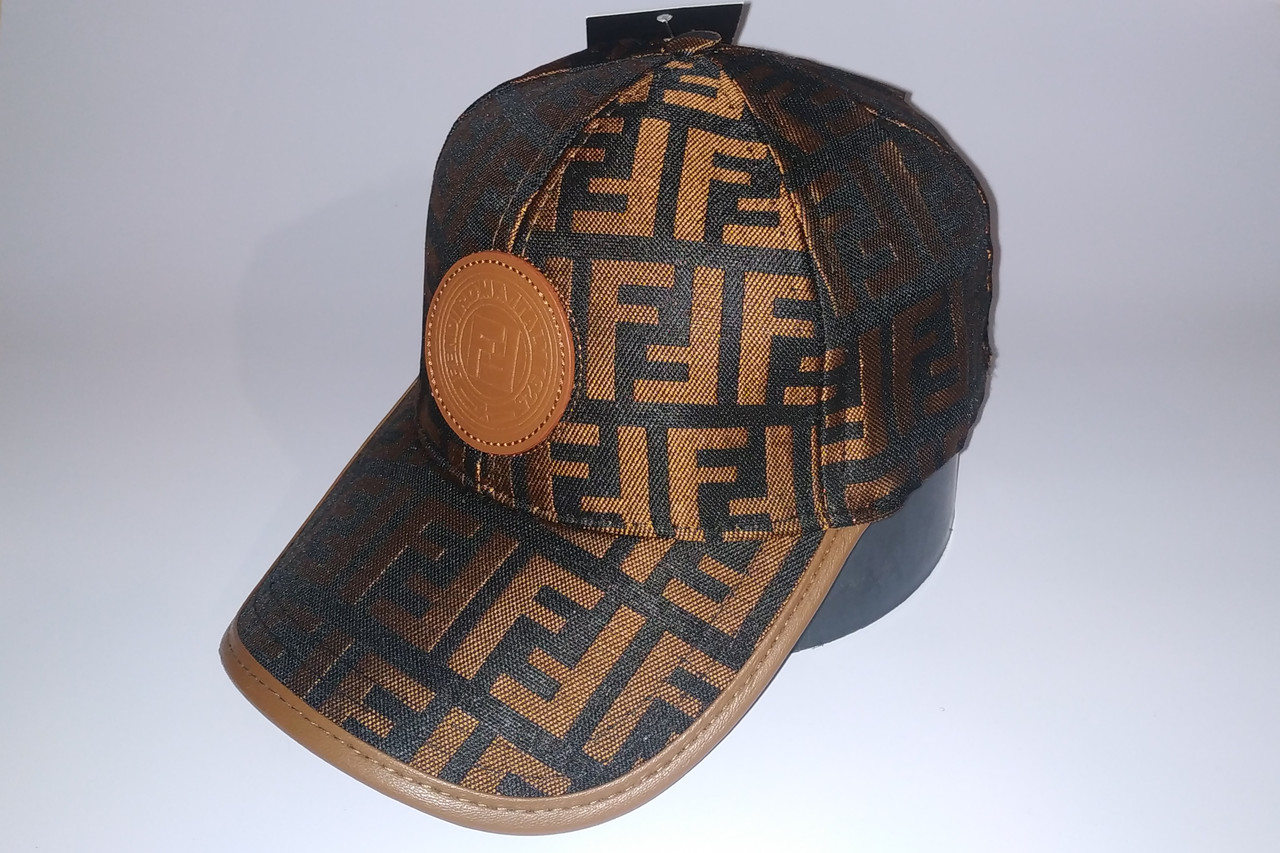 Бейсболка чоловіча Fendi 25-TY12I коричнева