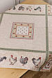 Гобеленова скатертина на стiл Курочки ТМ ПРОВАНС, фото 2