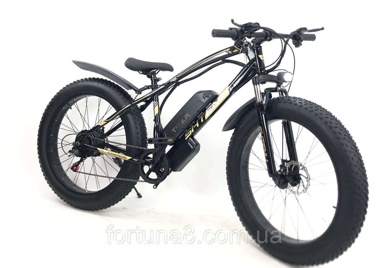 Електровелосипед Tesla Fatbike 26" (800W 48V 21Ah)
