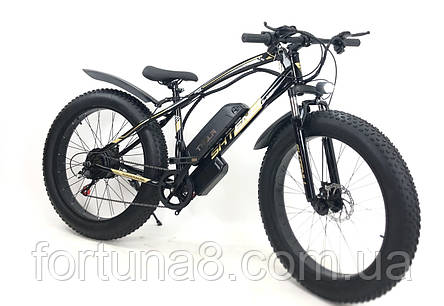 Електровелосипед Tesla Fatbike 26" (800W 48V 21Ah), фото 1
