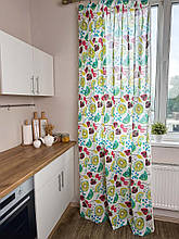 Готова гардина Red cherries ТМ ПРОВАНС