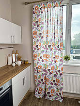 Готова гардина Violet cherries ТМ ПРОВАНС