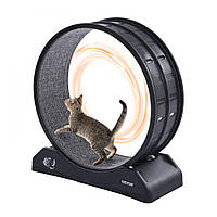 Vevor 313596 Бігова доріжка котяча бігова доріжка 80x34x85 см до 4 кг чорна