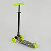 Самокат-кікборд Best Scooter MAXI А 24647 /779-1391 зі світними колесами для дітей і сім'ї, фото 3